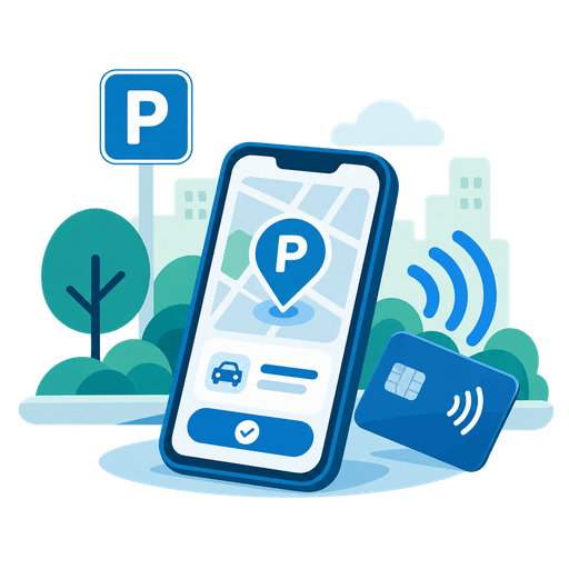 Paying for parking from a smartphone