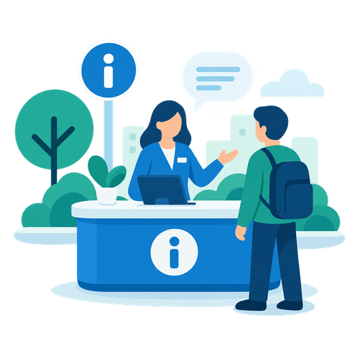Service desk operator